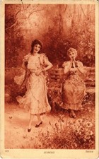 CPA AK Jeunesse - Zatzka SALON