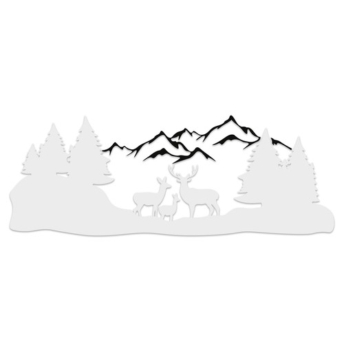 Kit autocollants cerf - d'autocollants,