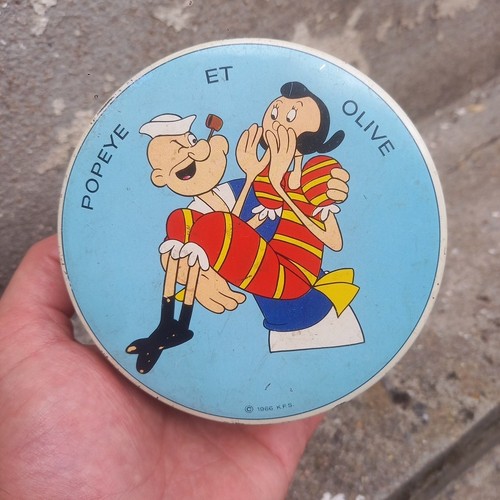 Boîte popeye olive bonbons - boîte, et