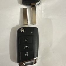 Clé Vierge Id48 Golf 7 VII  MQB polo tiguan sans keyless avec lame hu66