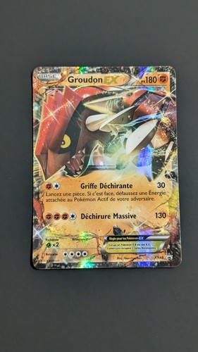 Carte pokémon groudon ex - carte,