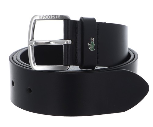 Lacoste ceinture plain leather - plain,