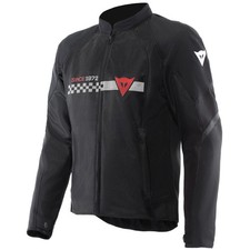 Veste de moto Dainese Herosphere Tex noir/blanc/rouge