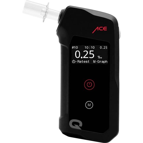 Ace ethylomètre noir - ethylomètre, 0.00