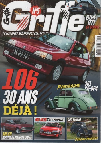 Griffe peugeot 505 gti 604 - 5,