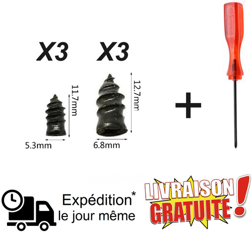 Kit vis réparation pneu - réparation,