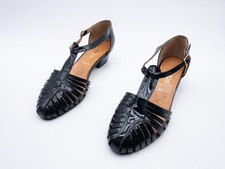 Bally Escarpins Femmes Chaussure Basse Talon Schuh Élégant Hauts Gr38,5 Eu