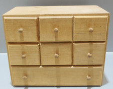 -ANCIENNE BOITE BOIS avec 7