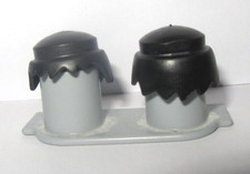 Playmobil  lot  cheveux noir