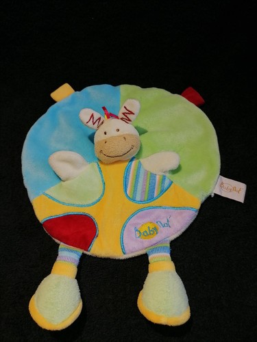 Doudou plat ane - , bleu