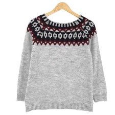 Pull Vintage Nordique Femme