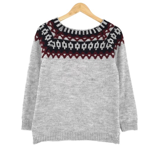 Pull vintage nordique femme - vintage,
