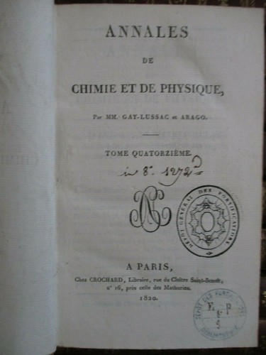 Annales chimie de - chimie, et