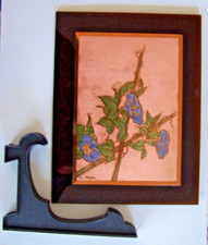 Chevalet et Plaque émail