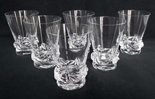 6 verres à porto - cristal de