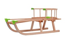 GaGadumi Luge en bois 90 cm