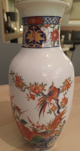 Vase porcelaine asiatique - en,