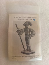 Figurine militaire vintage Rose Military Miniatures, Minipack n°214 – LK2 «...
