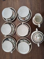 ANCIEN SERVICE À THE PORCELAINE CHINOISE 