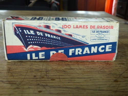 Ancienne boite lame rasoir - boite,