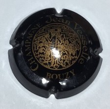 VESSELLE JEAN - BOUZY - N° 07 - CAPSULE DE CHAMPAGNE - NOIR ET BRONZE