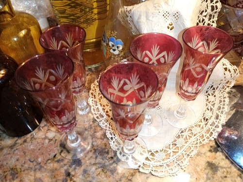 Lot petits verres - verres, porto