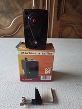 Machine A Tailler - Taille Crayon 7 À 12 mm - Manivelle Avec Fixation Neuf
