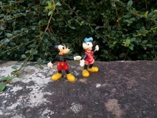 2 figurines JIM  walt disney - Mickey et Minnie - collection