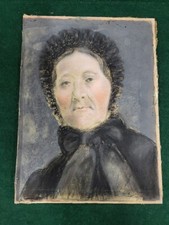 TABLEAU PORTRAIT D'UNE DAME AU