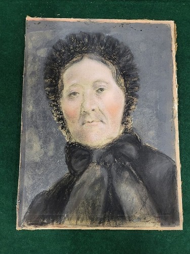 Tableau portrait une dame - tableau, d'une
