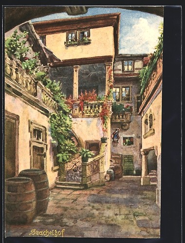 Carte postale artiste - carte,