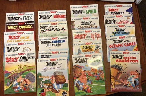 Asterix and obelix books - books,