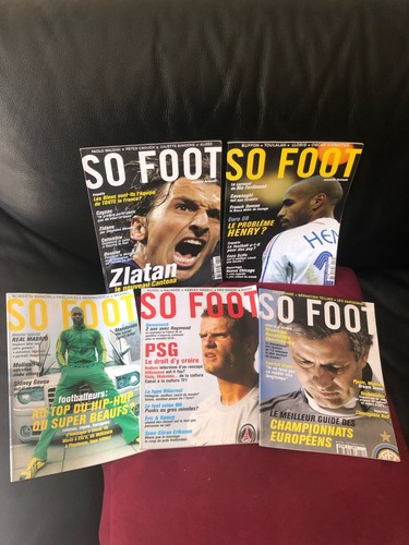 Foot lot 5 numéros - foot,, de