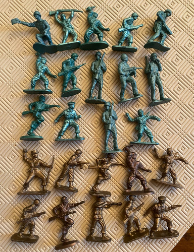 Soldats plastique sans marque - sans,