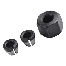 Embout routeur machine 1/4" 3 pièces/ensemble débroussailleuse mandrin routeur
