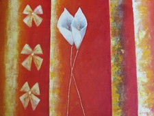 Blanc Fleurs Contemporain