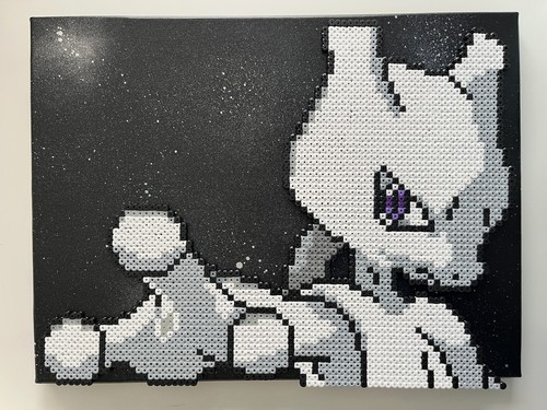 Pixel art perles a repasser - /,