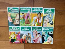 Caroline QUINE Lot de 8 Alice