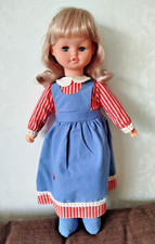 Poupée Gégé, corps souple, 8S4, quasi neuve, avec broche Gégé et robe d'origine