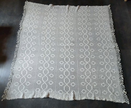 Ancien plaid coton - ancien, en