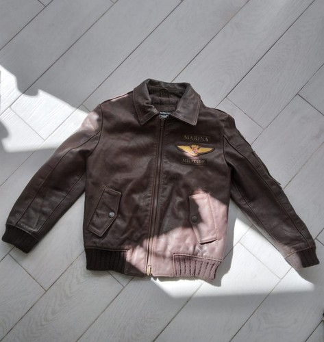 Marina militare veste cuir - marina,
