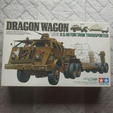 Kit maquette camion militaire Tamiya 1/35 Dragon Wagon avec accessoires neuf