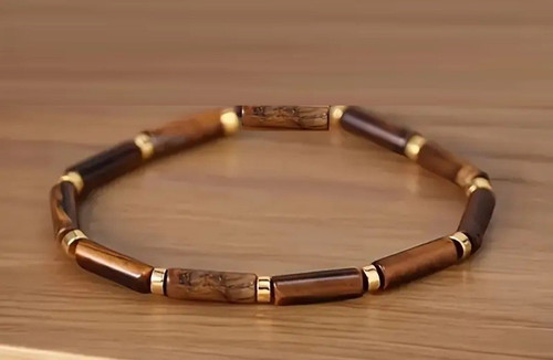 Bracelet perles œil de - perles,