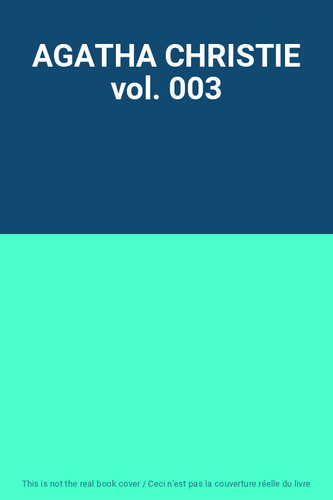 Agatha christie vol 003 - agatha,