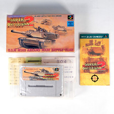 SUPER BATTLETANK 2 Battle Tank Nintendo Super Famicom SFC SNES Reg Jap Japan (1)