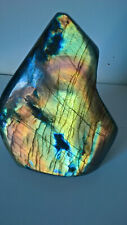2042g  BLOC A POSER LABRADORITE Madagascar Massage Lithothérapie pierre 