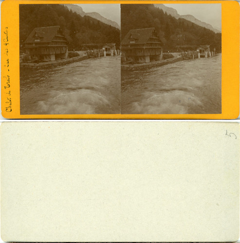 Stéréo suisse lac - stéréo,, des