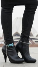 Mignon Femme Argent Métal