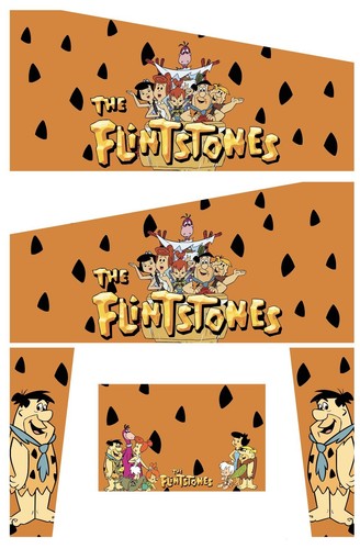 Stickers the flintstones - stickers,