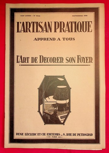 Artisan pratique 255 - pratique,